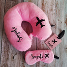 Personalised Airplane Silhouette Travel Combo - Set of 3 RETURN GIFTS PRETTY UR PARTY