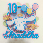 Cinnamoroll Shaker Cake Topper HANDCRAFTED Pretty UR Party