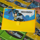 Personalised Batman Piano Folder BACK TO SCHOOL PRETTY UR PARTY