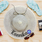 Personalised Beach Hat PERSONALISED PRETTY UR PARTY