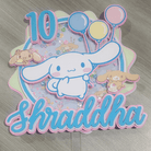 Cinnamoroll Shaker Cake Topper HANDCRAFTED Pretty UR Party