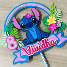 Stitch Cake Topper HANDCRAFTED Pretty UR Party