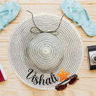 Personalised Beach Hat PERSONALISED PRETTY UR PARTY