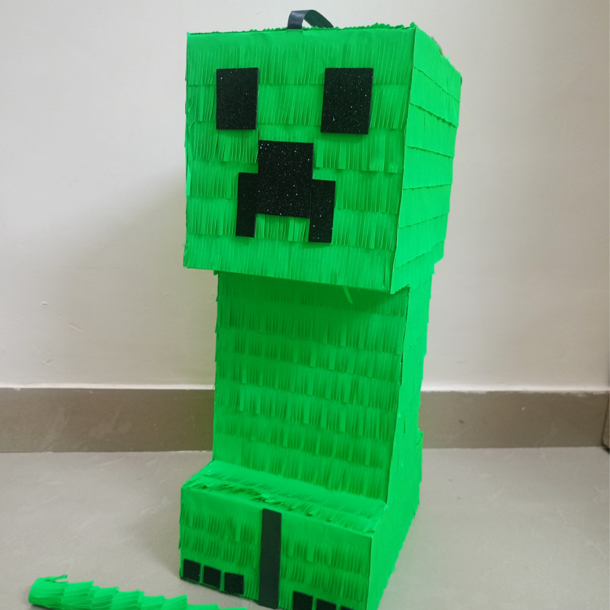 Handcrafted Minecraft Creeper Pinata Handcrafted Minecraft Creeper Pinata