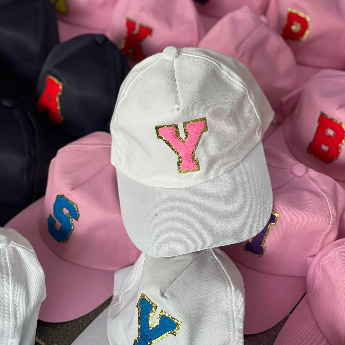 Personalised Cap with intials PRETTY UR PARTY