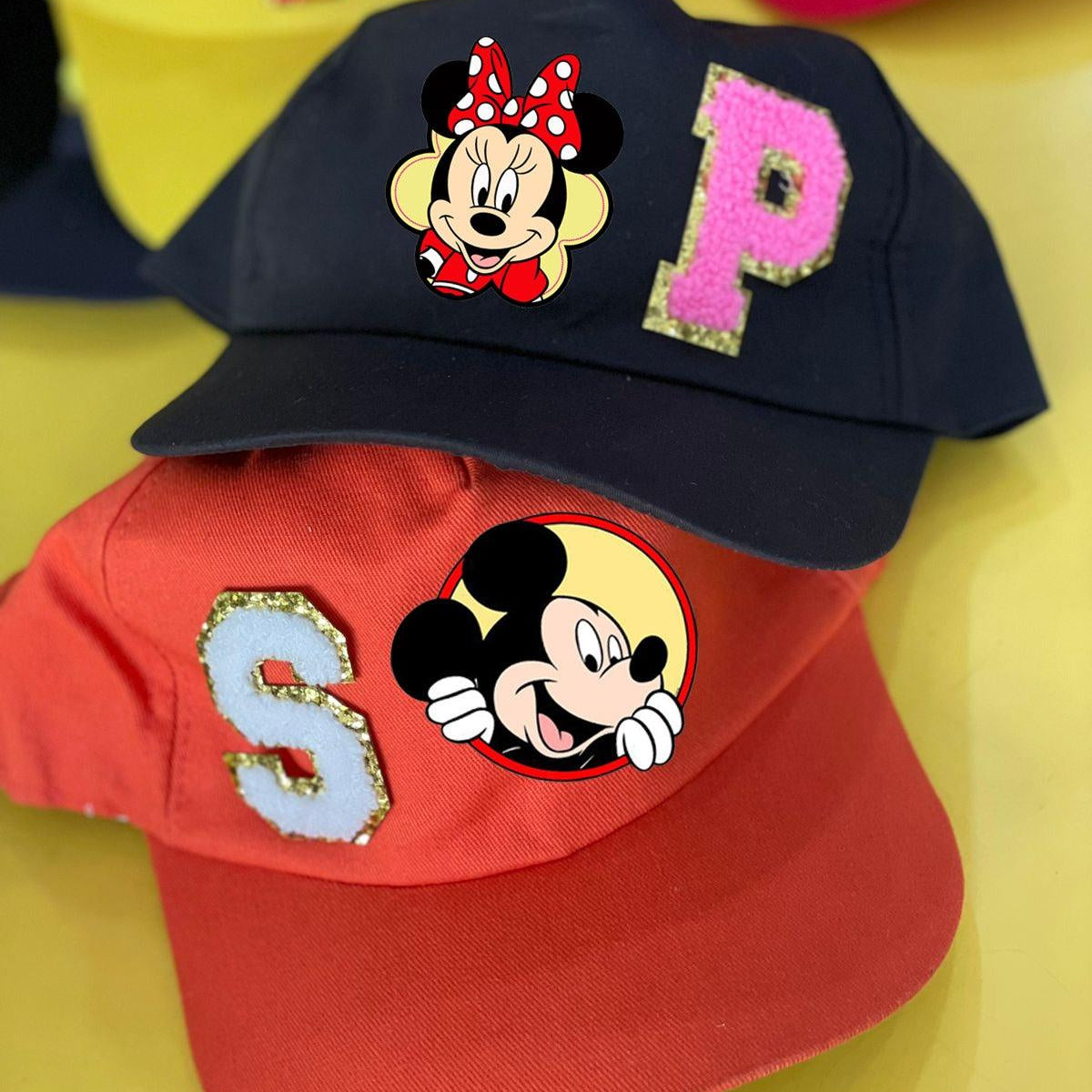 Personalised Cap with Initial and Character PRETTY UR PARTY