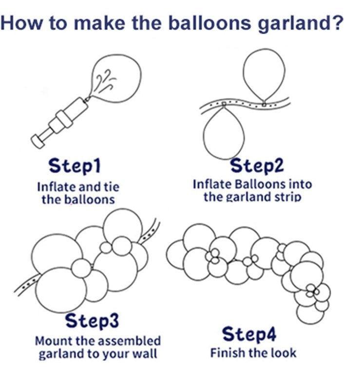 Pastel Balloons Arch Kit - Pack of 73 pieces DECORATIONS Pretty UR Party