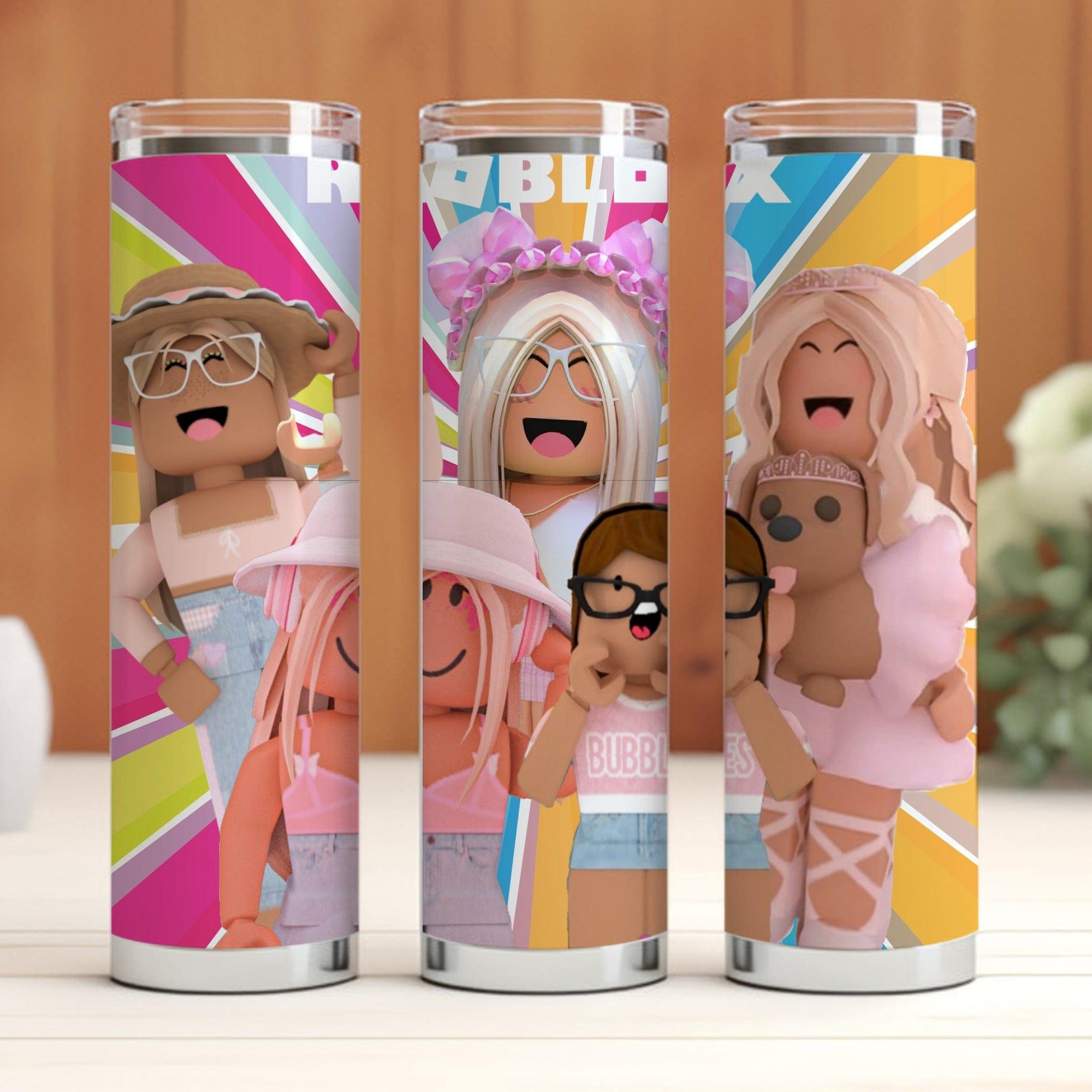 Roblox Girl Slim Tumbler RETURN GIFTS Pretty UR Party