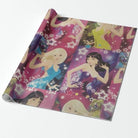 Glam Girls Wrapping paper (pack of 5) RETURN GIFTS Pretty UR Party
