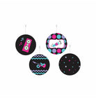 Girly Rockstar Theme Danglers THEME PARTIES Pretty UR Party