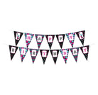 Girly Rockstar Theme Bunting BIRTHDAYS Pretty UR Party
