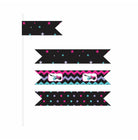 Girly Rockstar Theme Drink Straws THEME PARTIES Pretty UR Party