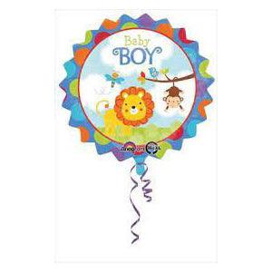 Anagram 18 inch Baby Boy Safari Balloon ALL PARTY SUPPLIES Pretty UR Party
