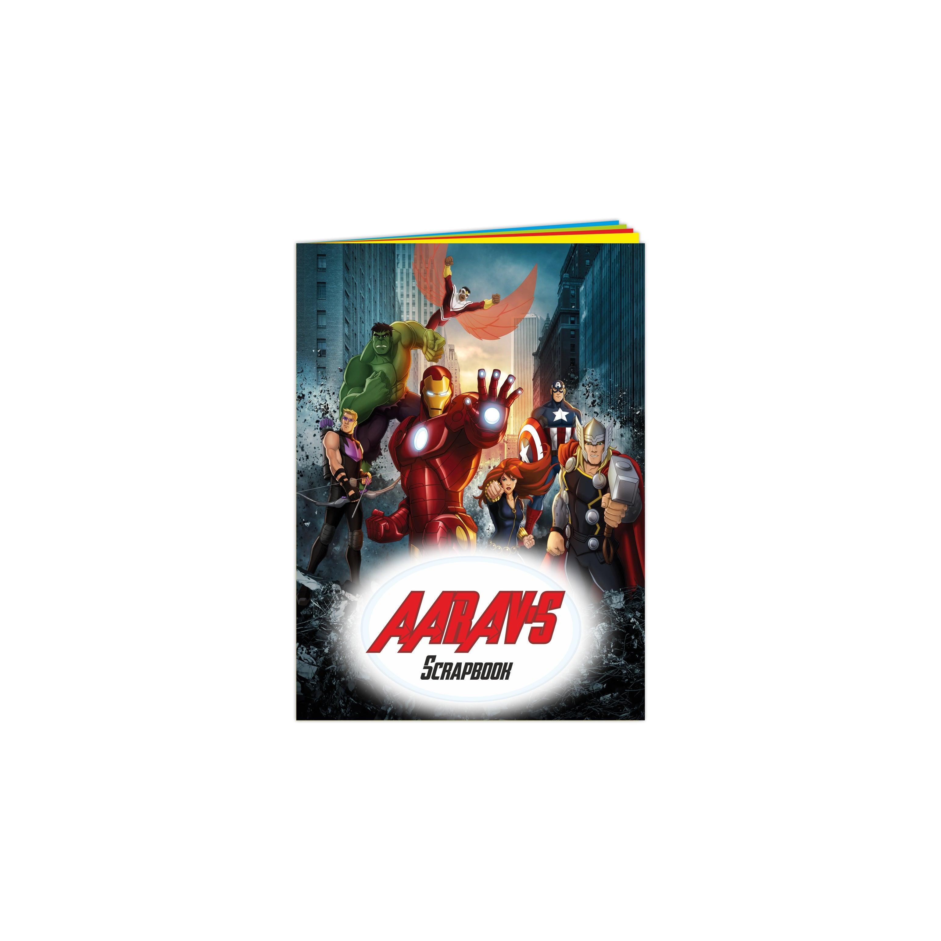 Avengers Scrap Book PERSONALISED Pretty UR Party