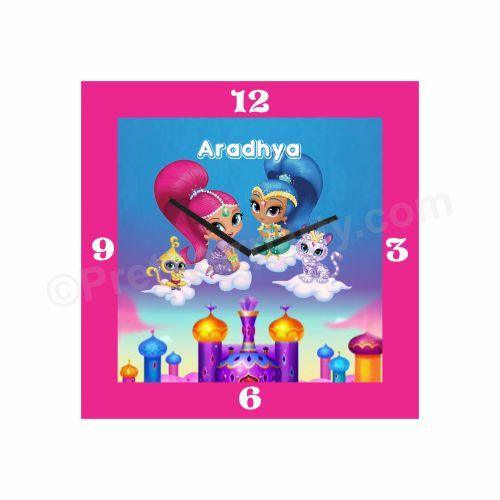 Personalised Sofia the first Enchanted Garden Party Clock THEME PARTIES Pretty UR Party