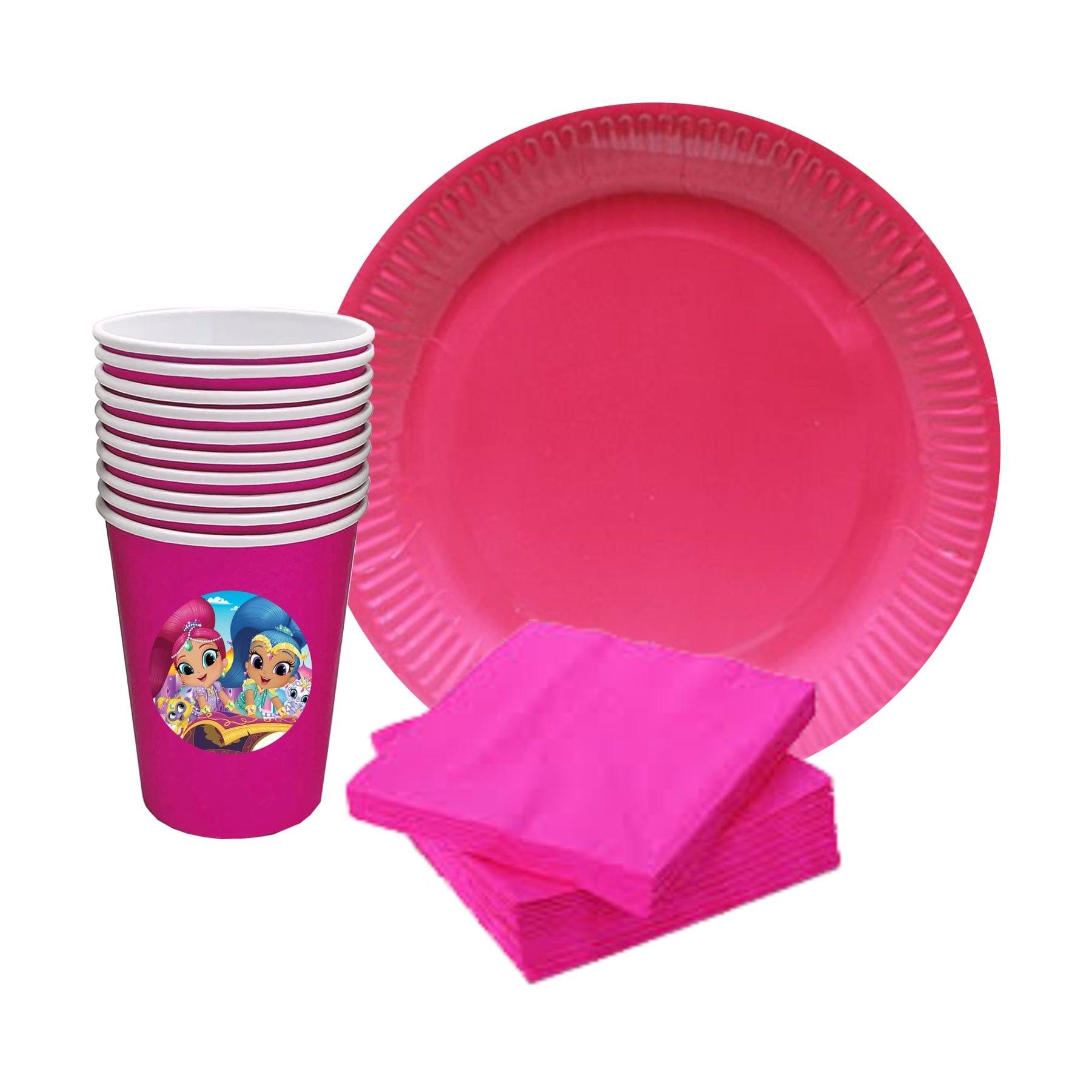 Shimmer and Shine Tableware Package - 67 pieces Pack BIRTHDAYS Pretty UR Party