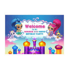 Shimmer and Shine Party Decorations Kit - 80 pieces Combo Pack BIRTHDAYS Pretty UR Party