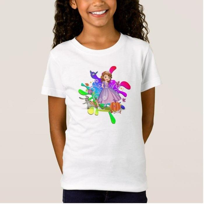 Princess Sofia Holi T-shirt HOLI Pretty UR Party