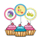 Spa theme Cupcake Toppers THEME PARTIES Pretty UR Party