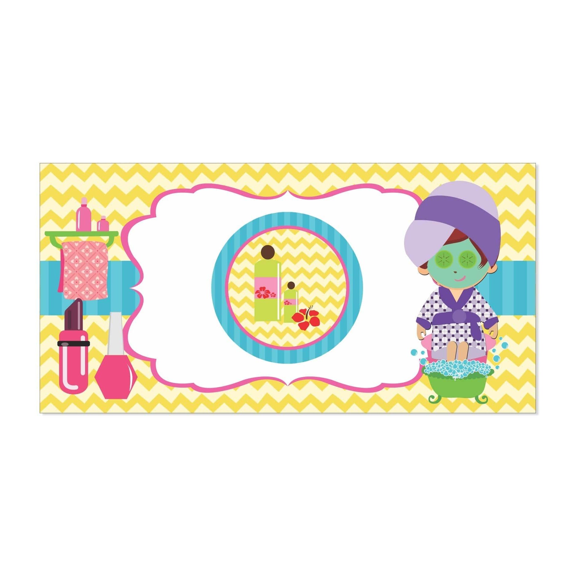 Spa Table Mats THEME PARTIES Pretty UR Party