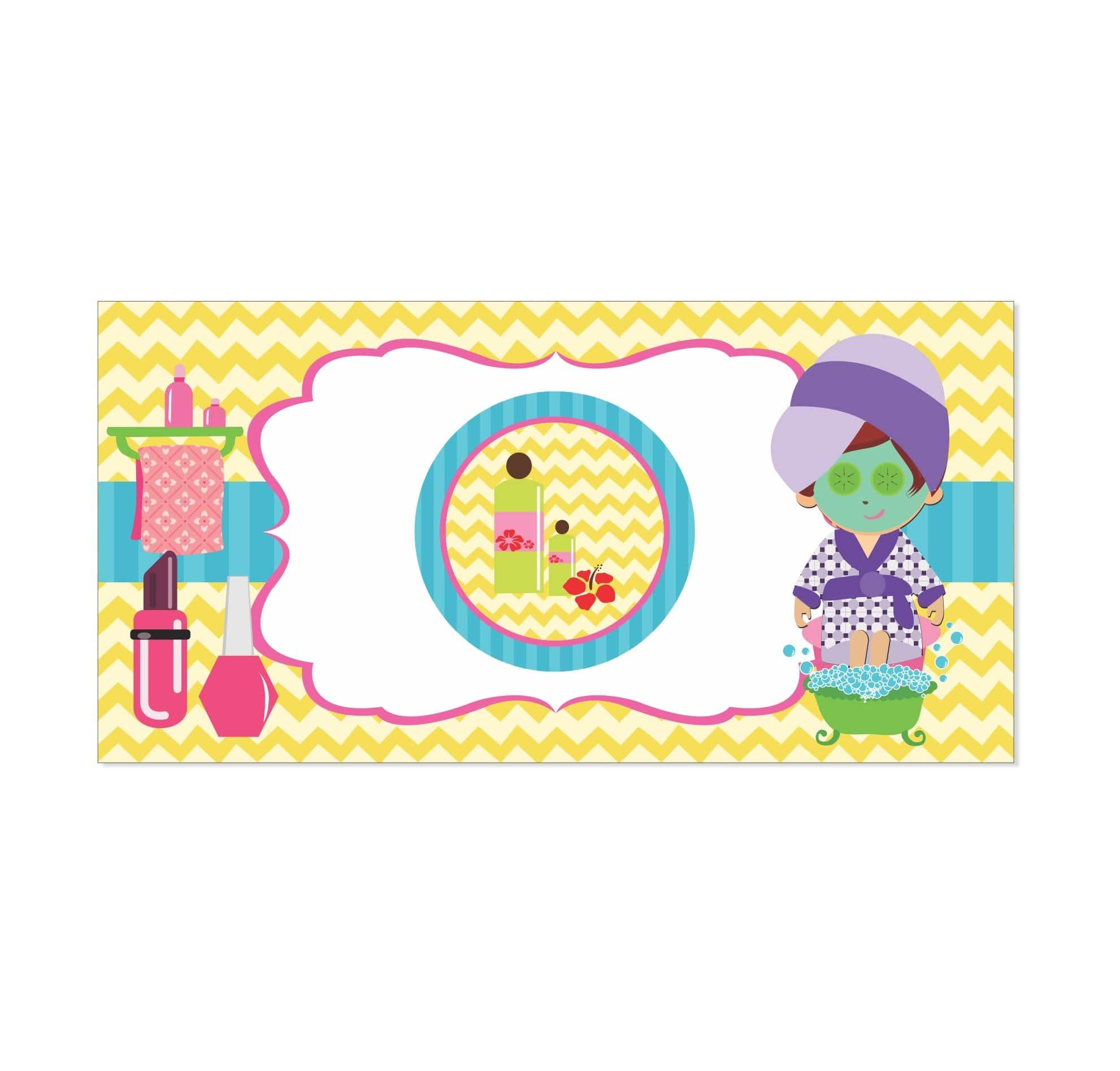 Spa Table Mats THEME PARTIES Pretty UR Party