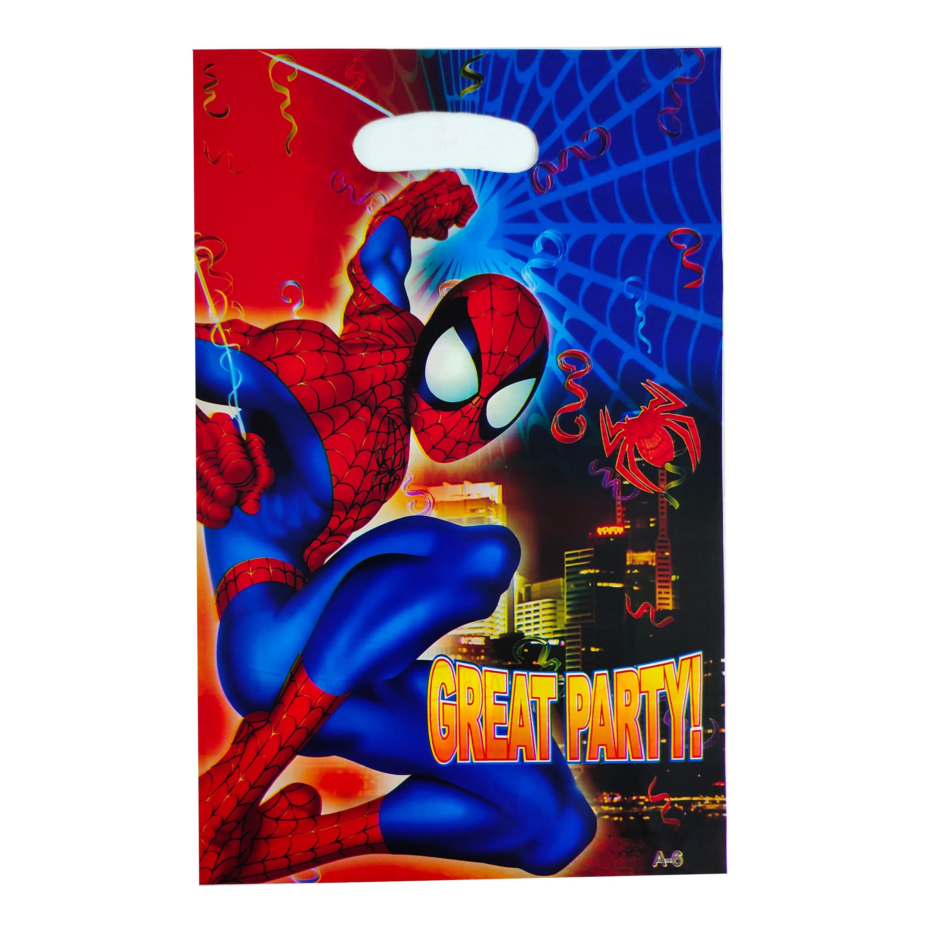 Spiderman Loot Bags THEME PARTIES Pretty UR Party