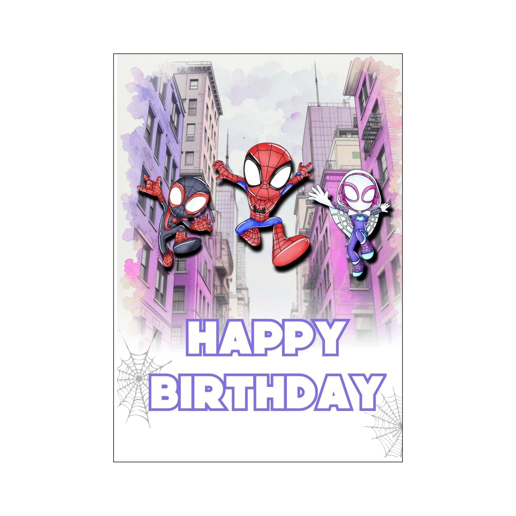 Spidey & his Friends theme Centerpieces - Pack of 2 Spidey & his Friends theme Centerpieces - Pack of 2