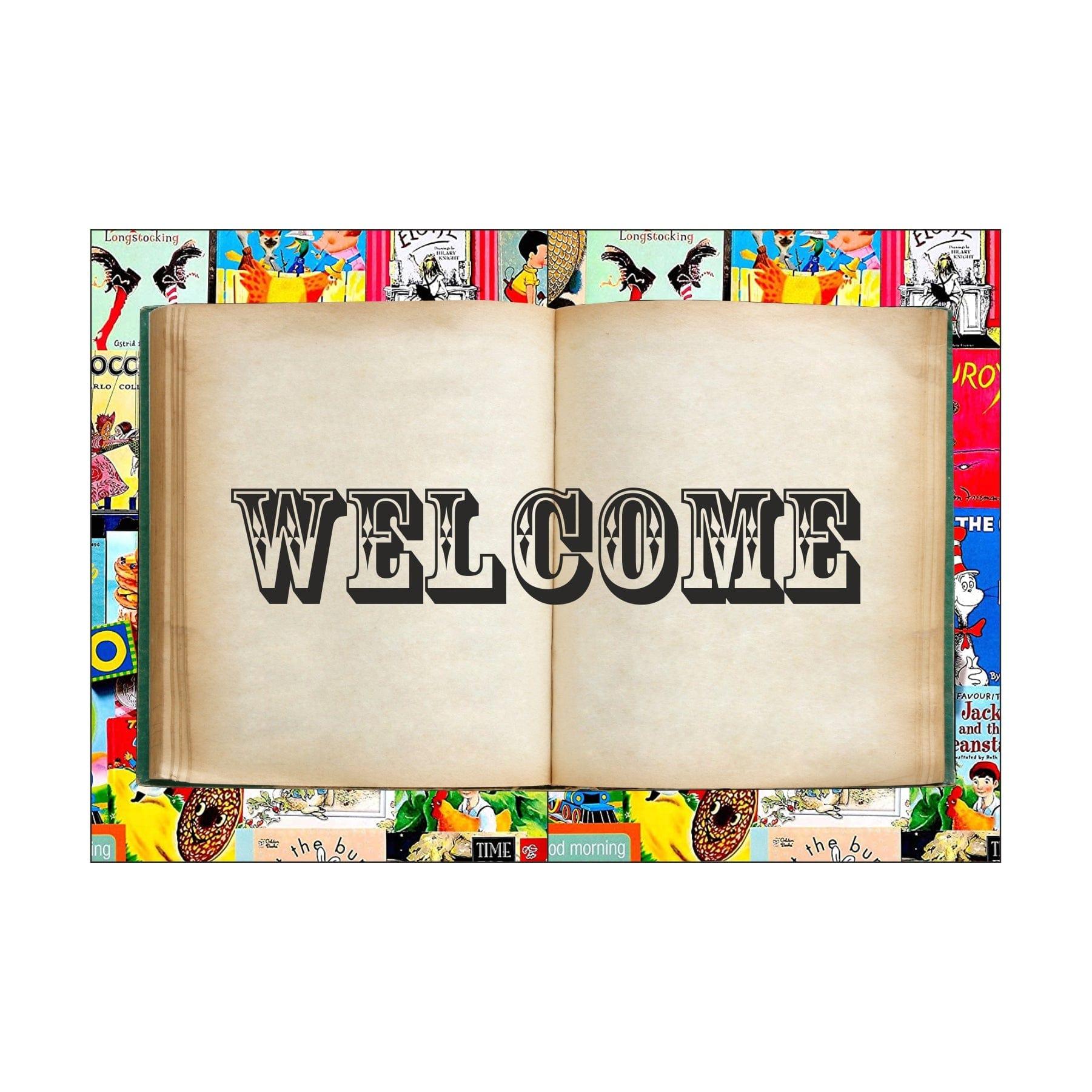 Storybook Welcome Banner THEME PARTIES Pretty UR Party