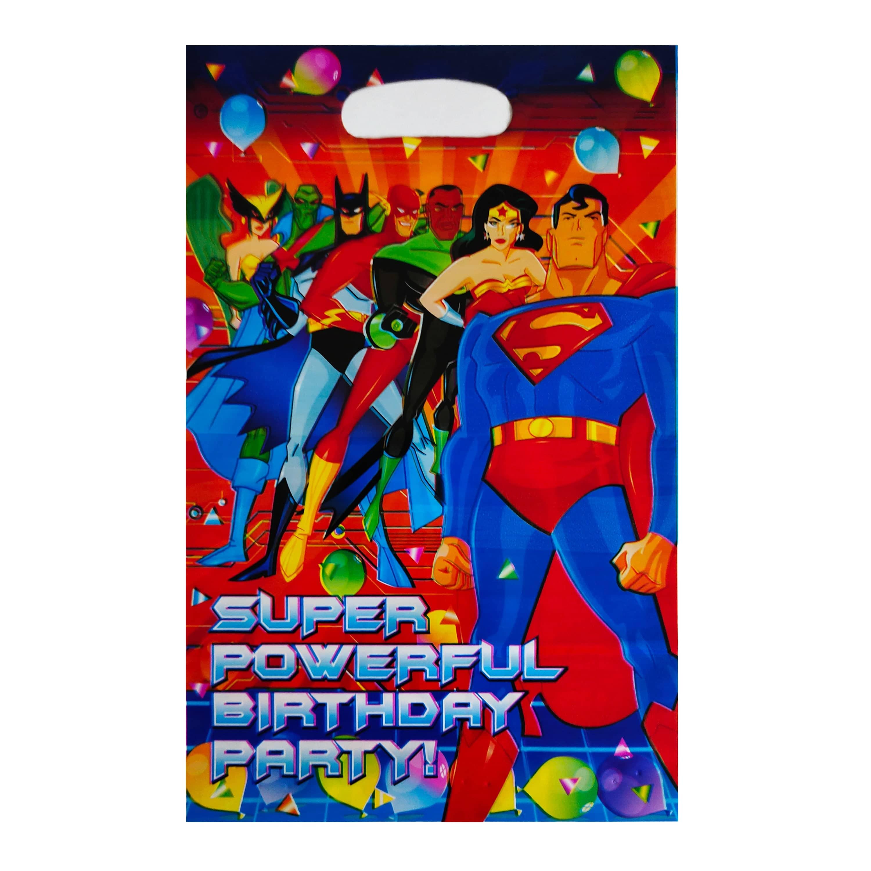 Superhero Loot Bags THEME PARTIES Pretty UR Party