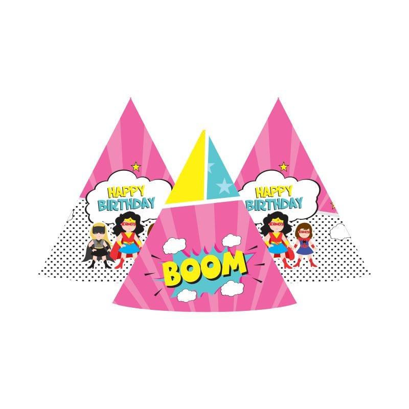 Supergirl Party Decorations Kit - 80 pieces Combo Pack BIRTHDAYS Pretty UR Party