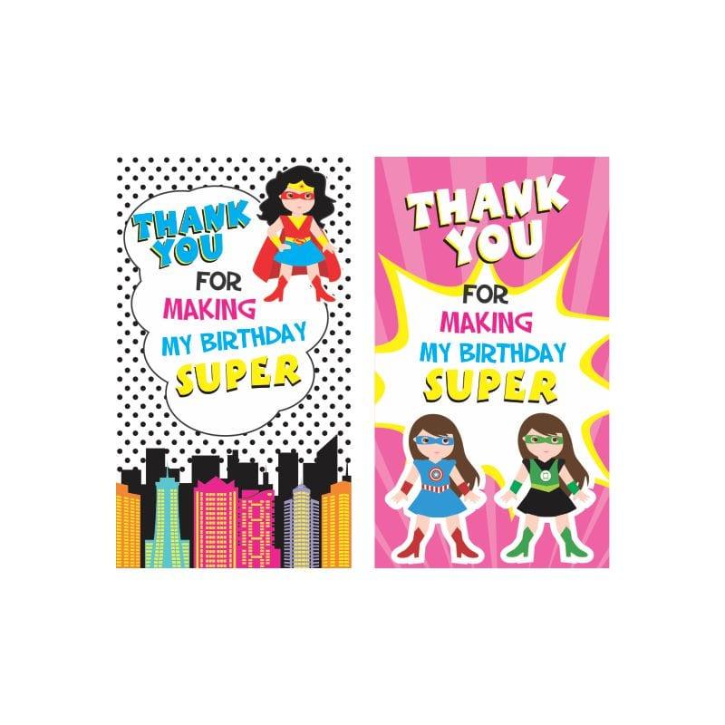 Supergirl Party Decorations Kit - 80 pieces Combo Pack BIRTHDAYS Pretty UR Party