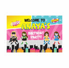 Supergirl Theme Entrance Banner / Door Sign THEME PARTIES Pretty UR Party