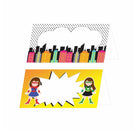 Supergirl Theme Food Labels / Buffet Table Cards THEME PARTIES Pretty UR Party