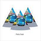 Tayo the little Bus theme Party Decorations Kit - 80 Pieces combo pack PACKAGES Pretty UR Party