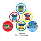 Tayo the little Bus theme Party Decorations Kit - 80 Pieces combo pack PACKAGES Pretty UR Party