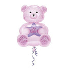 Anagram 24 inch Its a Girl Teddy Bear Balloon ALL PARTY SUPPLIES Pretty UR Party
