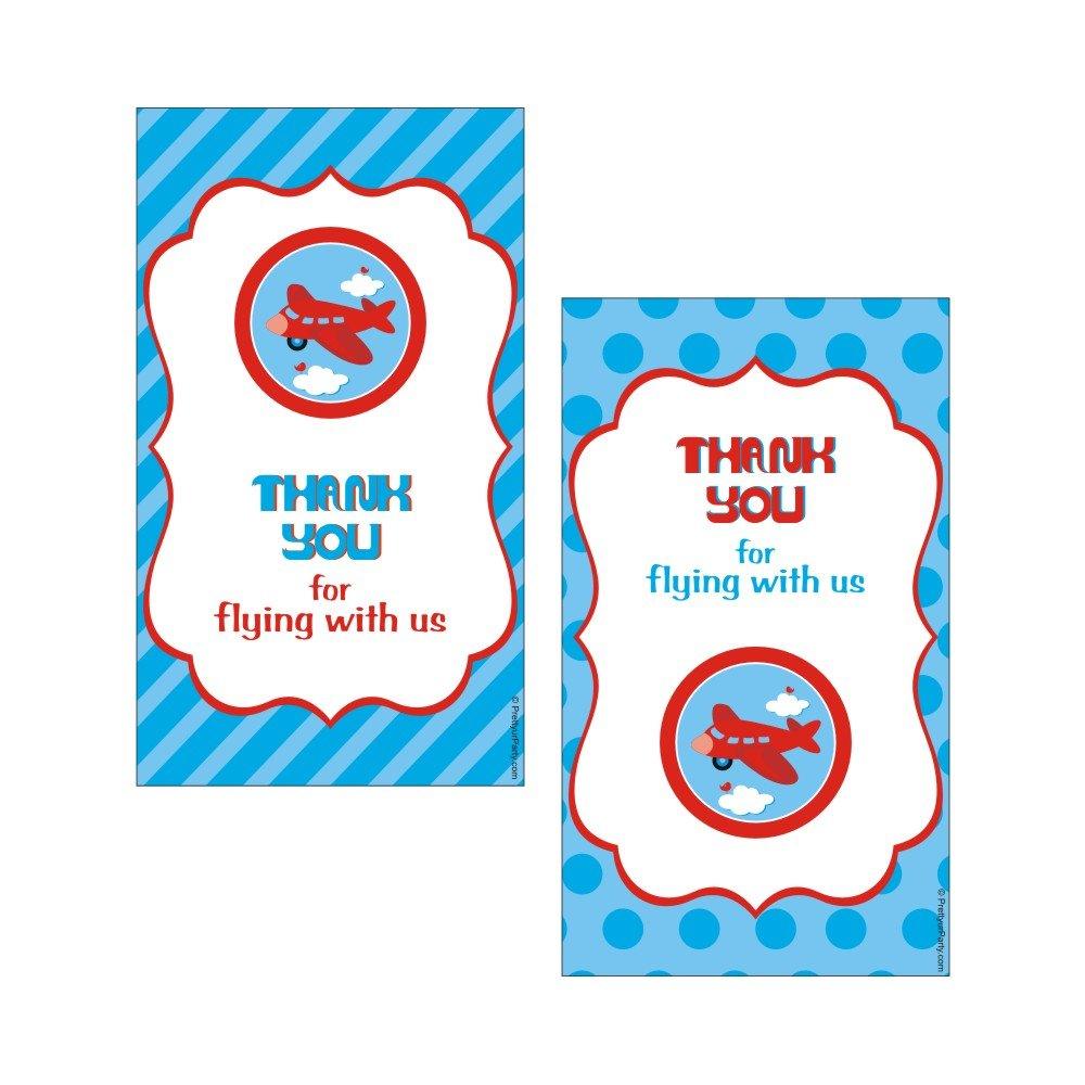 Airlines Thank you Tags THEME PARTIES Pretty UR Party