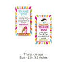 Gymnastics theme Party Decorations Kit - 80 Pieces Combo Pack BIRTHDAYS Pretty UR Party