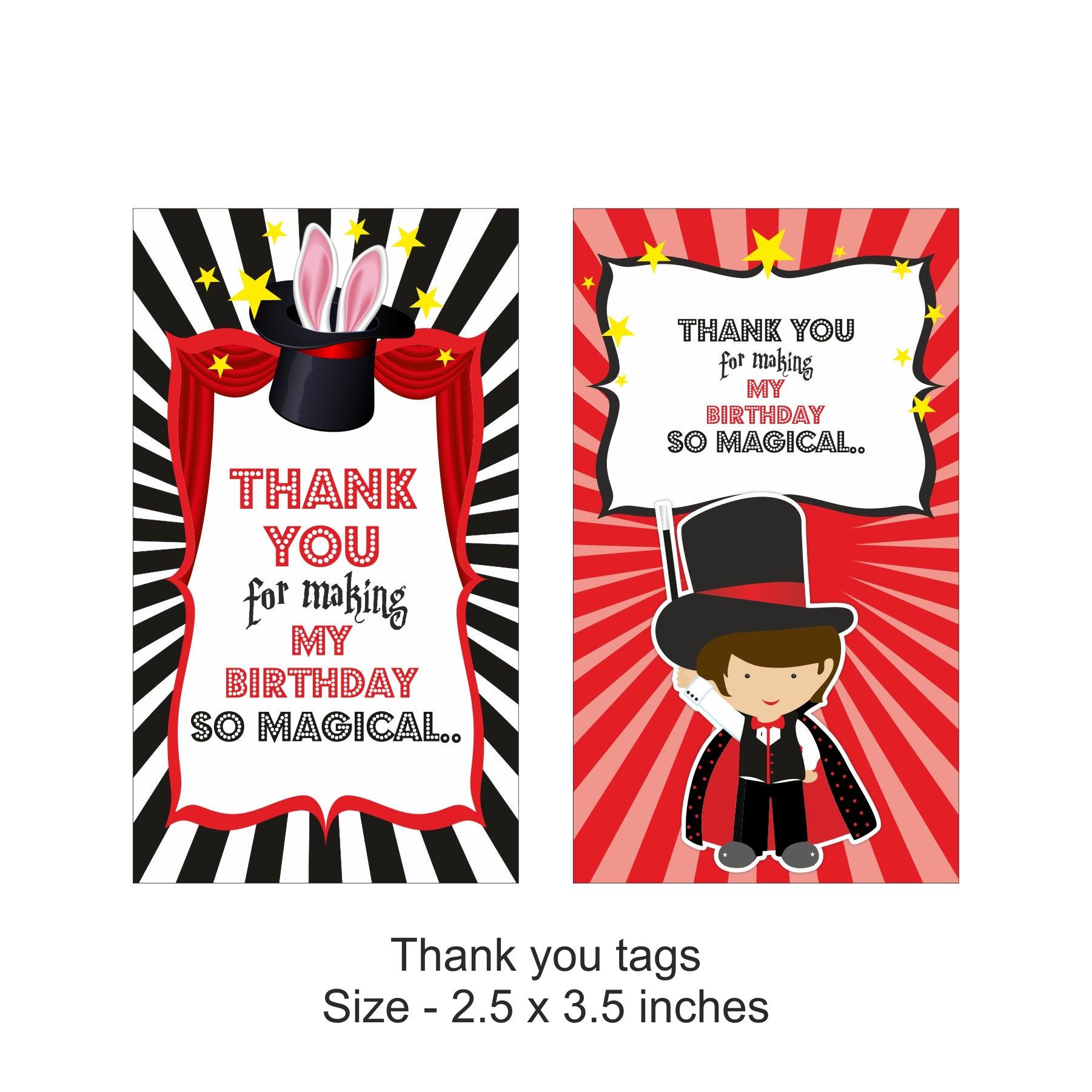 Magic Party Decorations Kit - 80 Pieces Combo Pack BIRTHDAYS Pretty UR Party