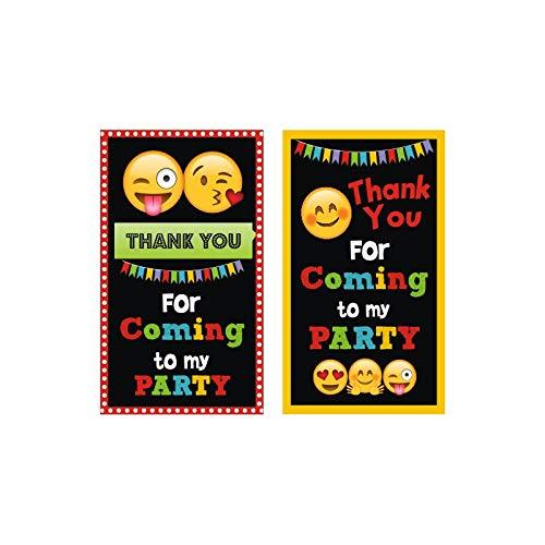Emoji theme Party Decorations Kit - 80 Pieces Combo Pack BIRTHDAYS Pretty UR Party