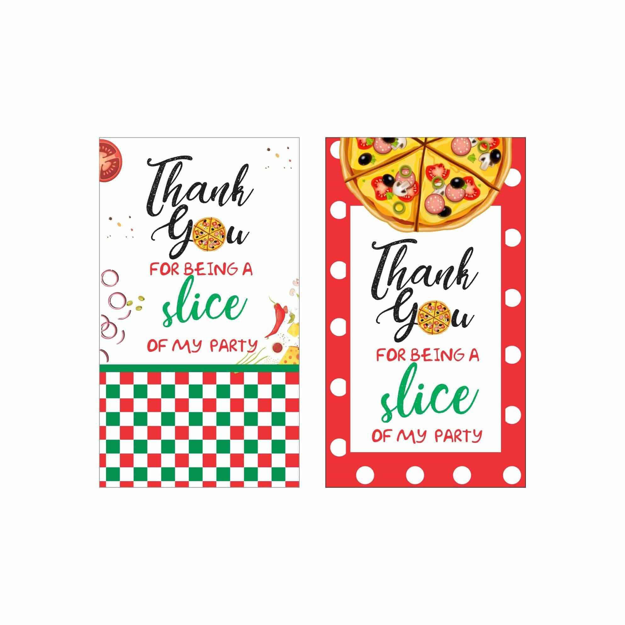 Pizza Party Decorations Kit - 80 Pieces Combo Pack BIRTHDAYS Pretty UR Party