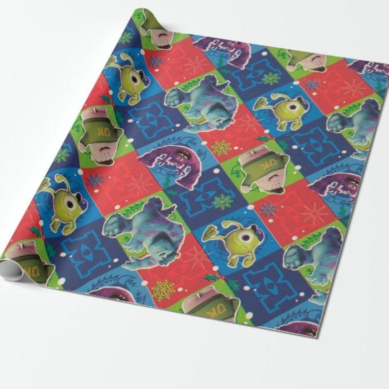 Monsters Inc. Wrapping Paper (Pack of 5) ACCESSORIES Pretty UR Party