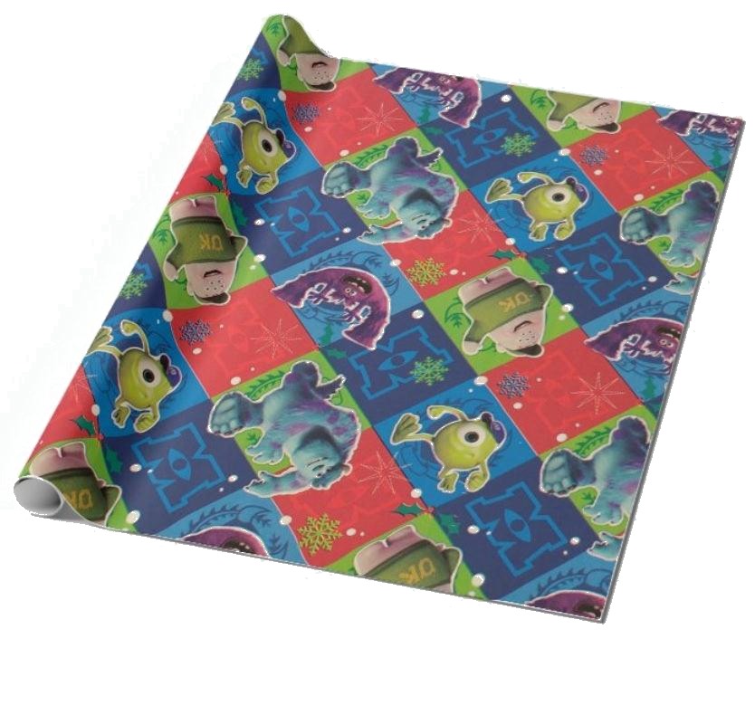 Monsters Inc. Wrapping Paper (Pack of 5)