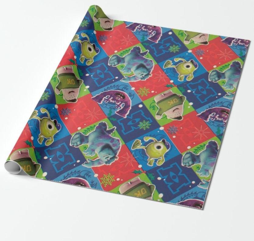 Monsters Inc. Wrapping Paper (Pack of 5)