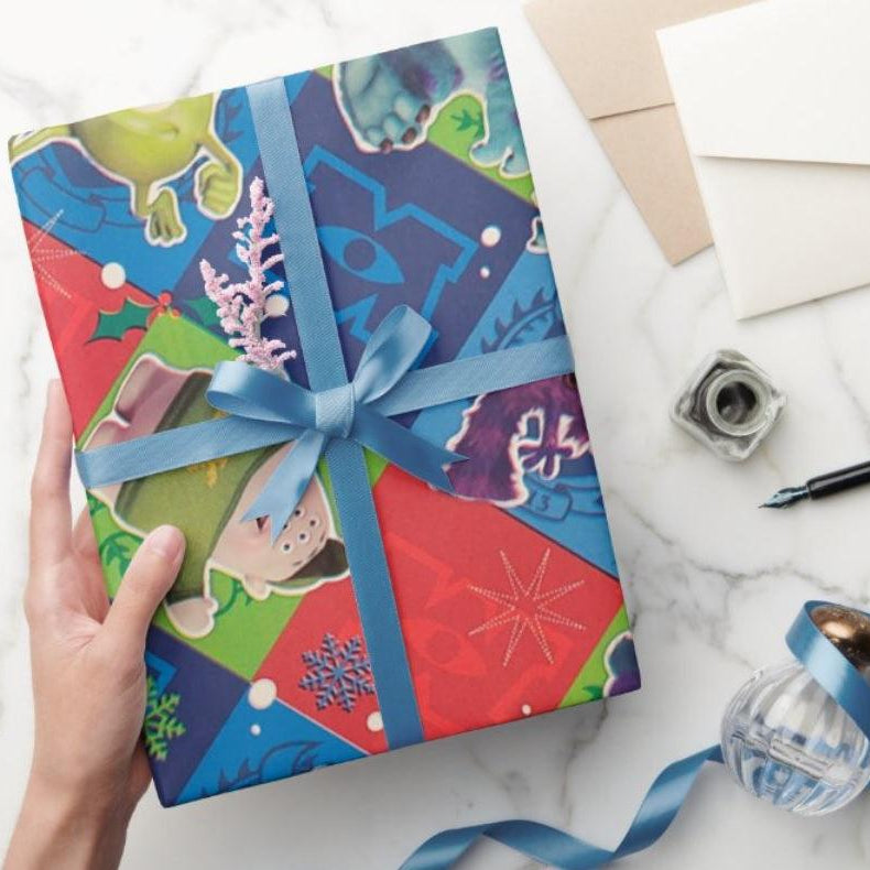 Monsters Inc. Wrapping Paper (Pack of 5) ACCESSORIES Pretty UR Party