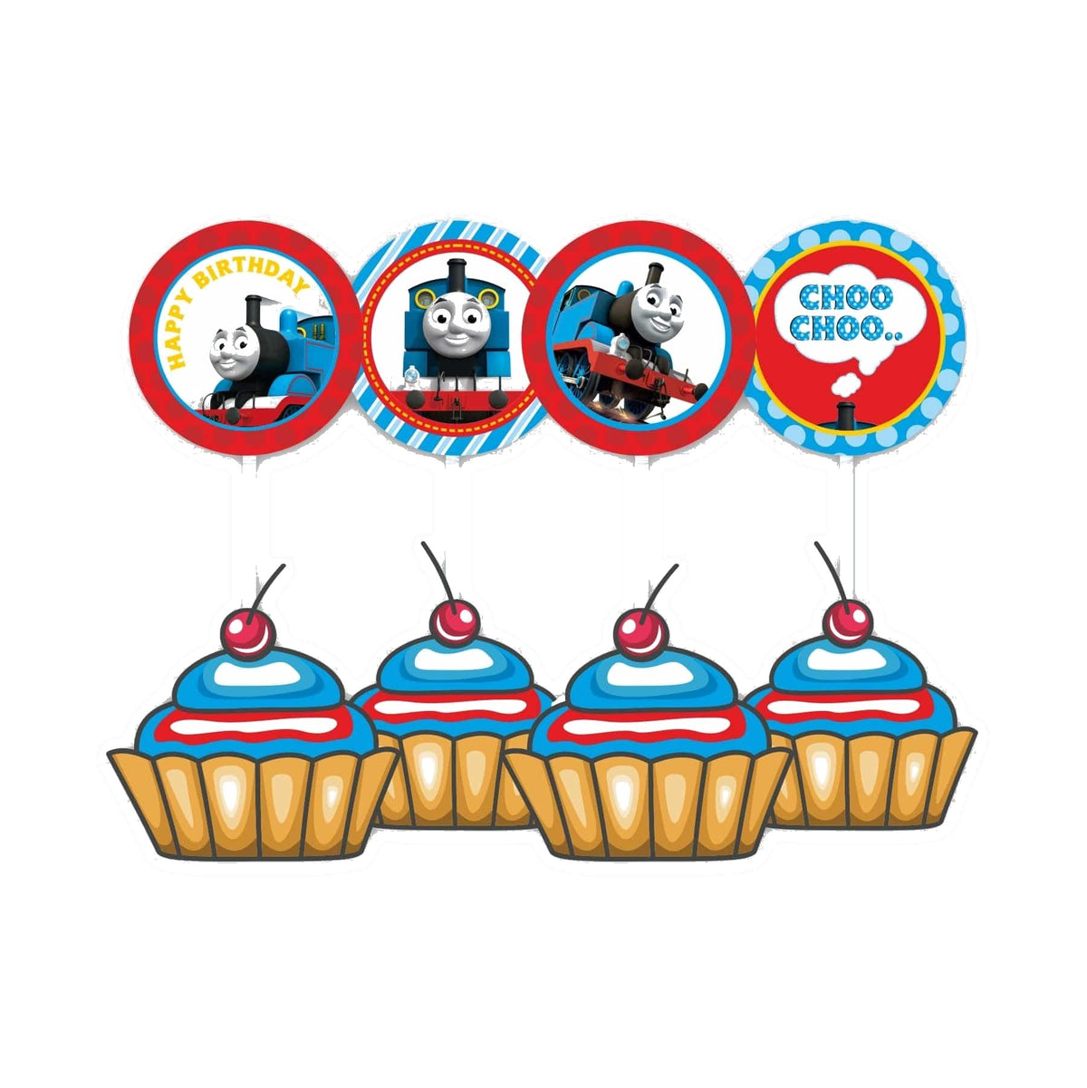 Thomas The Train Tableware Package - 67 pieces Pack — image 3
