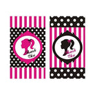 Barbie Silhouette Party Decorations Kit - 80 pcs combo pack THEME PARTIES Pretty UR Party