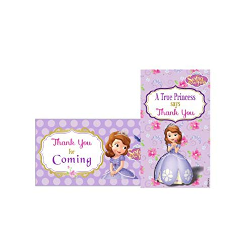 Disney Sofia the first Party Decorations Kit - 80 pieces combo pack THEME PARTIES Pretty UR Party