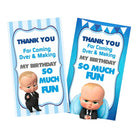 Boss Baby Party Decorations Kit - 80 pcs combo pack BIRTHDAYS Pretty UR Party