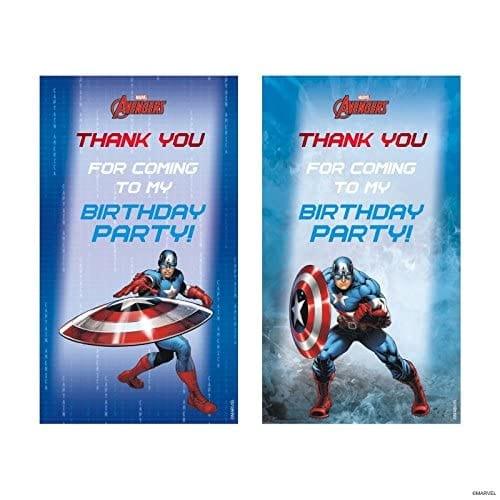 Marvel Captain America Party Decorations Kit - 80 pieces combo pack THEME PARTIES Pretty UR Party